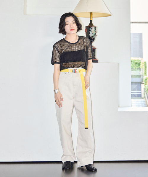CITYSHOP（シティショップ） tシャツ 半袖 MESH Tシャツ レディース
