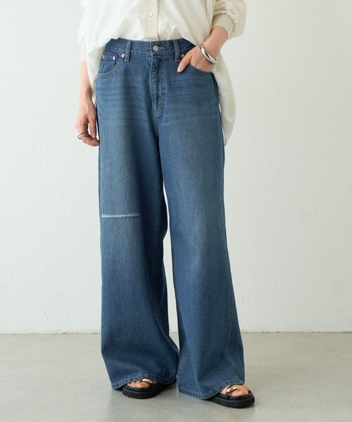 ビアズリー　デニムパンツ BEARDSLEY（ビアズリー） デニムパンツ 1 ブルー レディース