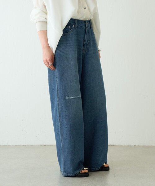 「BEARDSLEY」 デニムパンツ 1 ブルー レディース_3