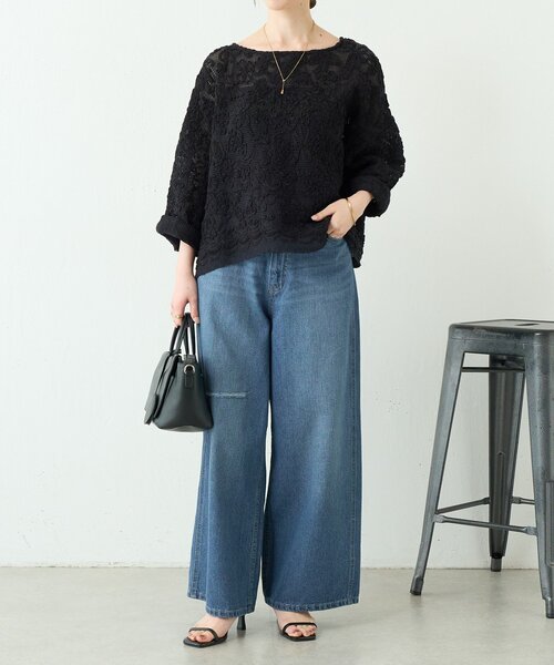 BEARDSLEY（ビアズリー） デニムパンツ 1 ブルー レディース
