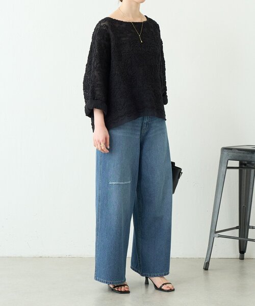 BEARDSLEY（ビアズリー） デニムパンツ 1 ブルー レディース