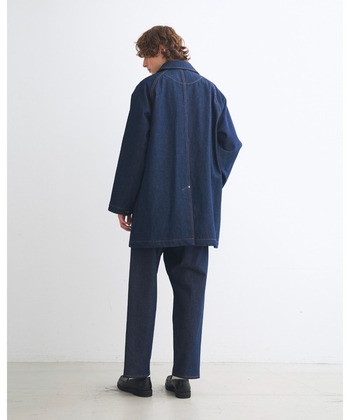 「Traditional Weatherwear」 デニムジャケット 38 ネイビー メンズの画像