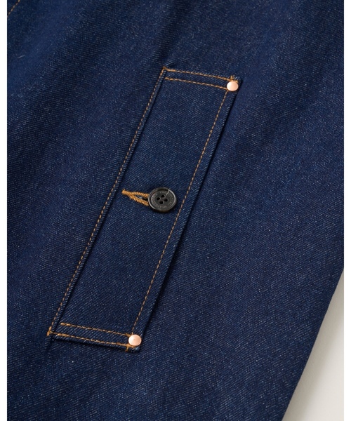 「Traditional Weatherwear」 デニムジャケット 38 ネイビー メンズの画像