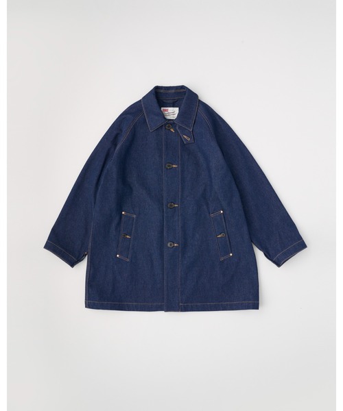 「Traditional Weatherwear」 デニムジャケット 38 ネイビー メンズの画像