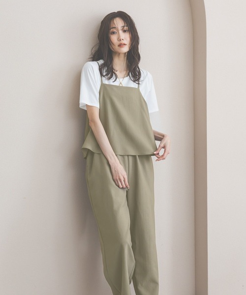 ワンピース 冷感サロペットTEEセットの画像