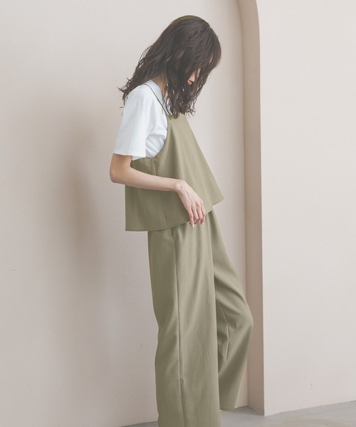ワンピース 冷感サロペットTEEセットの画像