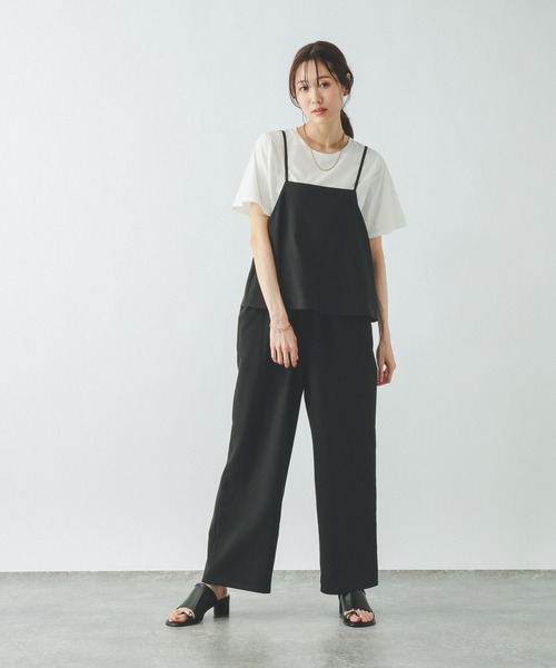 ワンピース 冷感サロペットTEEセットの画像