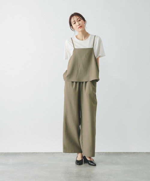 ワンピース 冷感サロペットTEEセットの画像