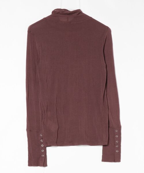 「KBF」 長袖カットソー ONE SIZE パープル レディース_画像2