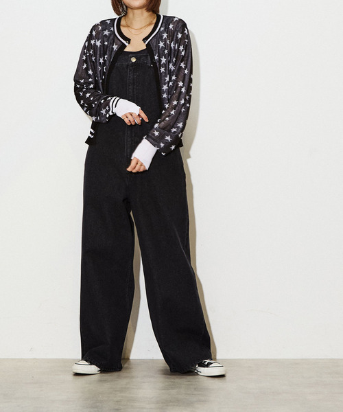 「CONVERSE TOKYO」 ニットカーディガン FREE ブラック レディース_画像8