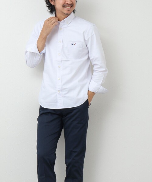 「NOLLEY'S」 長袖シャツ X-LARGE ホワイト メンズ_画像4