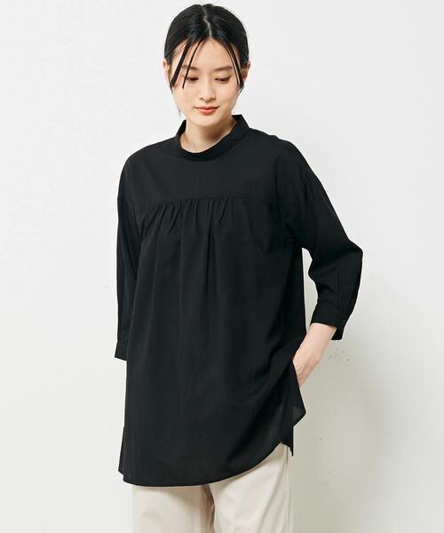 「MELROSE claire」 7分袖ブラウス FREE イエロー レディース_画像3