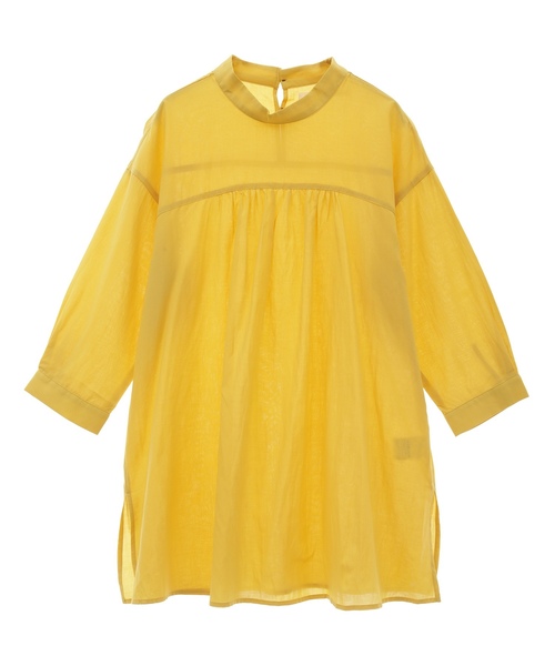「MELROSE claire」 7分袖ブラウス FREE イエロー レディース_画像9