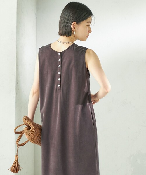ワンピース 「手洗い可能」フィブリル ジャージー 2WAY ワンピースの画像