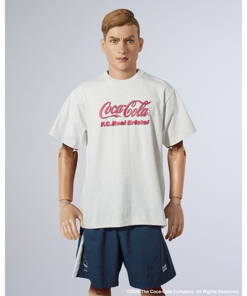 F.C.Real Bristol（エフシーレアルブリストル） tシャツ Coca-Cola 