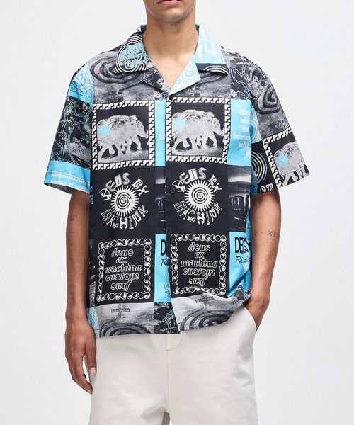 シャツ 半袖 WASHED AWAY SHIRT メンズ