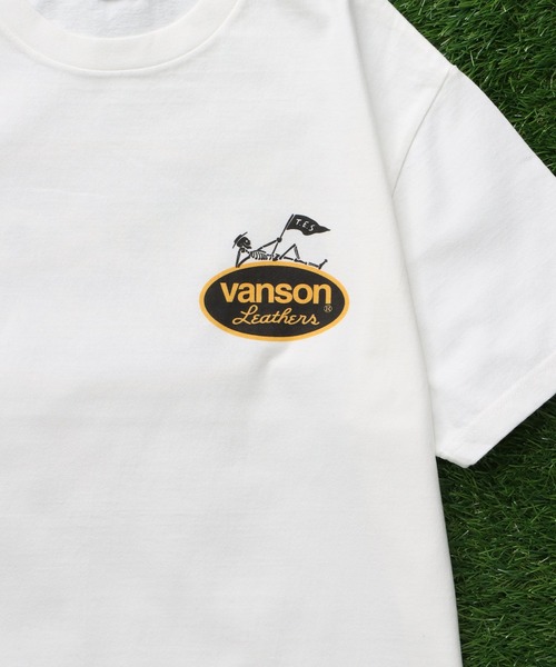 VANSON（バンソン） tシャツ TES x VANSON COLLABORATION T-SHIRT/ T