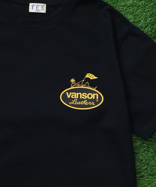 VANSON（バンソン） tシャツ TES x VANSON COLLABORATION T-SHIRT/ T