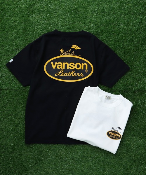 VANSON（バンソン） tシャツ TES x VANSON COLLABORATION T-SHIRT/ T