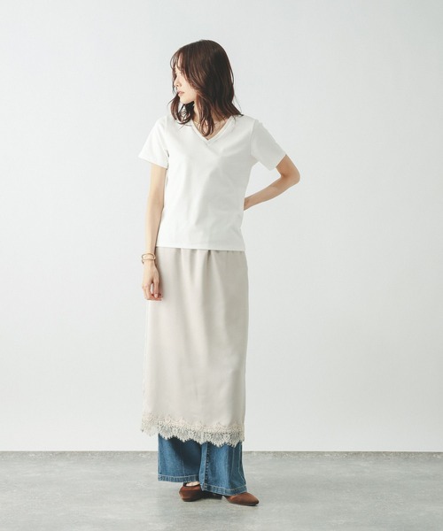 tシャツ 半袖 Fffit エフィット/汗染み軽減Vネック/665855 レディース | GLOBAL WORK | 05