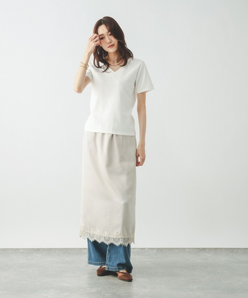 tシャツ 半袖 Fffit エフィット/汗染み軽減Vネック/665855 レディース | GLOBAL WORK | 06
