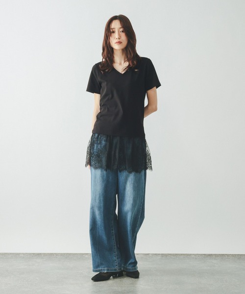 tシャツ 半袖 Fffit エフィット/汗染み軽減Vネック/665855 レディース | GLOBAL WORK | 11