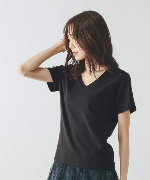 tシャツ 半袖 Fffit エフィット/汗染み軽減Vネック/665855 レディース | GLOBAL WORK | 13