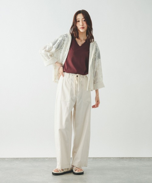 tシャツ 半袖 Fffit エフィット/汗染み軽減Vネック/665855 レディース | GLOBAL WORK | 18
