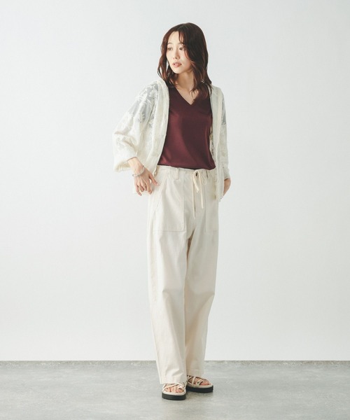 tシャツ 半袖 Fffit エフィット/汗染み軽減Vネック/665855 レディース | GLOBAL WORK | 19