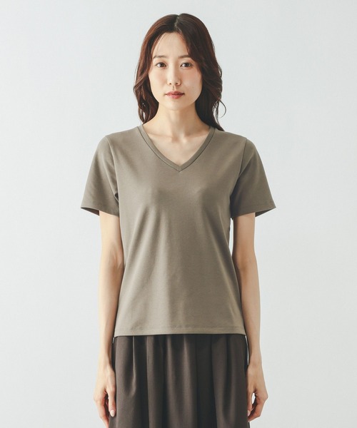 tシャツ 半袖 Fffit エフィット/汗染み軽減Vネック/665855 レディース | GLOBAL WORK | 22