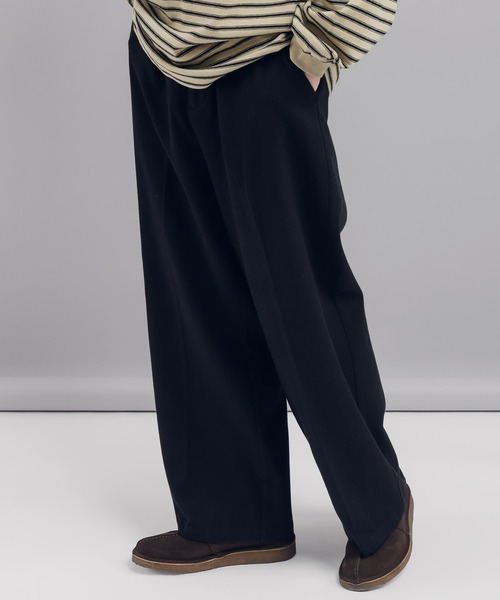 「MUHET」 チノパンツ MEDIUM ネイビー レディース_画像5