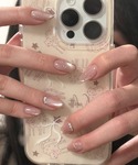 ネイルチップ ネイルシール うるつや ニュアン...の詳細画像1