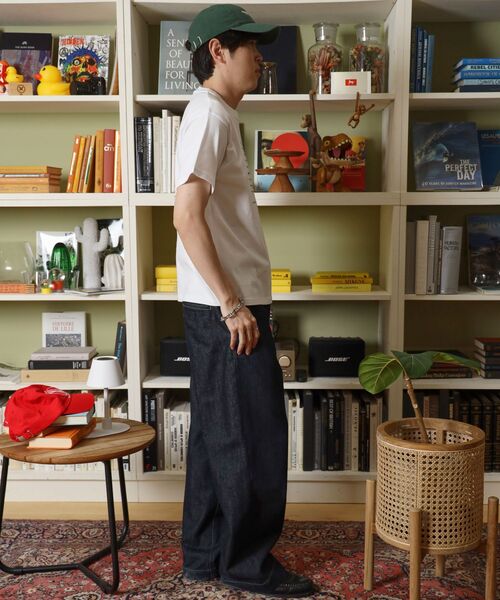 「FFEIN」 半袖Tシャツ SMALL アッシュグレー メンズ_画像4