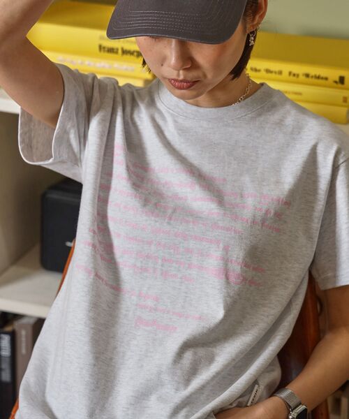 「FFEIN」 半袖Tシャツ SMALL アッシュグレー メンズ_画像9