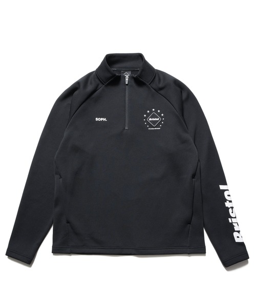 QUARTER KNIT ESSENTIAL HALF-ZIP TOP メンズ レディース