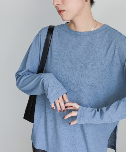 「select MOCA」 長袖カットソー FREE ピンク レディース_画像4