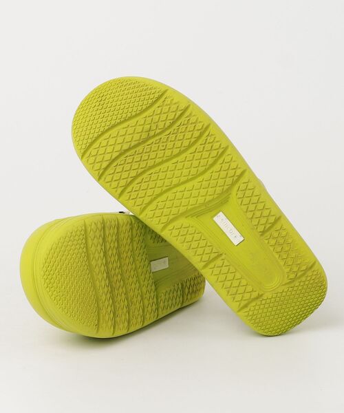 「SUICOKE」 フラットサンダル 24cm グリーン レディース_画像3