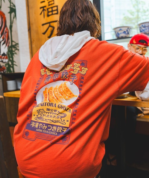 niko and…（ニコアンド） tシャツ 「紅虎餃子房」コラボ グラフィックT