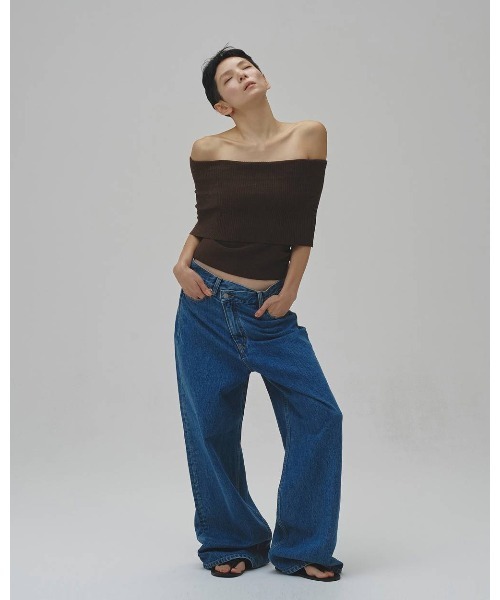 【TODAYFUL】Seamless Offshoulder Knit TODAYFUL トゥデイフル todayful ニット セーター Seamless