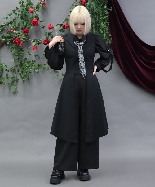 NIBBLE POISON（ニブルポイズン） ベスト ジレ 燕尾デザインロング