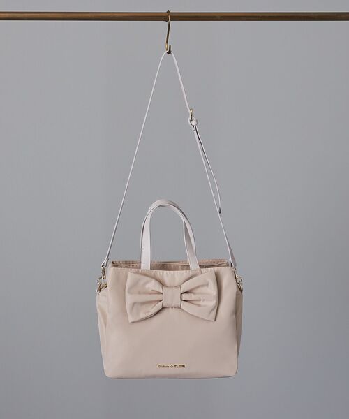 「Maison de FLEUR」 2WAYバッグ FREE ベージュ レディース_画像2