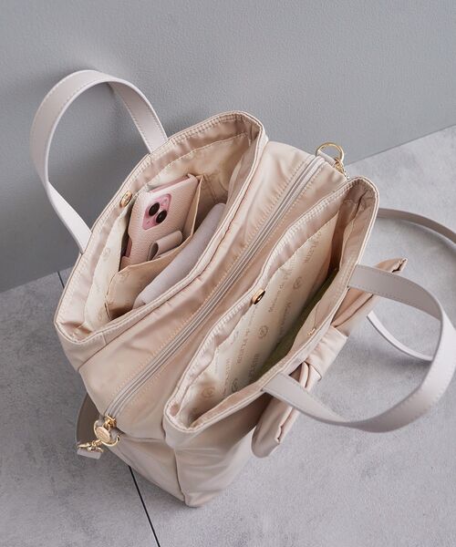 「Maison de FLEUR」 2WAYバッグ FREE ベージュ レディース_画像5