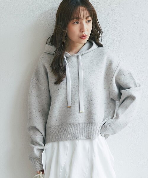試着のみ！ギマコットンニット　ラブティックボンボン La boutique Bonbon（ラブティックボンボン） ニット セーター 「軽く