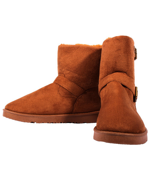 8 ブーツ ムートンブーツ ボア ファー インソール付き メンズ