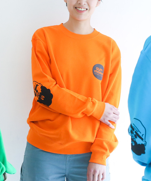 gym master（ジムマスター） トレーナー スウェット ひじおじさん