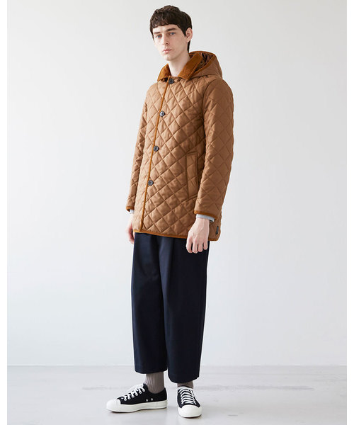 38極美品トラディショナルウェザーウェア コート メンズ DUNCAN HOOD トラディショナル ウェザーウェア Traditional Weatherwear 【STORM