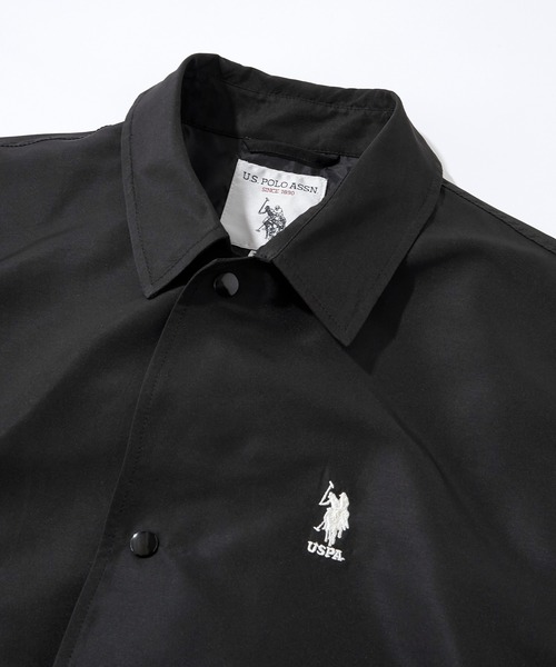 ジャケット ブルゾン U.S. POLO ASSN. /ユーエスポロアッスン 別注 ワンポイント刺繍ロゴ ビッグシルエット コーチジャケット|ZOZOTOWN |07