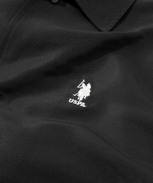 ジャケット ブルゾン U.S. POLO ASSN. /ユーエスポロアッスン 別注 ワンポイント刺繍ロゴ ビッグシルエット コーチジャケット|ZOZOTOWN |09