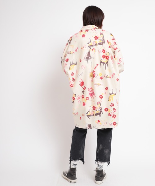 ブラウス シャツ B2664 ガレージブティックＢＩＧシャツ レディース RNA ブラウス シャツ B2664 ガレージブティックBIGシャツ