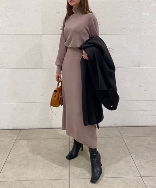 ワンピース タートルネックナローニットワンピース Zozotown Yahoo 店 通販 Yahoo ショッピング